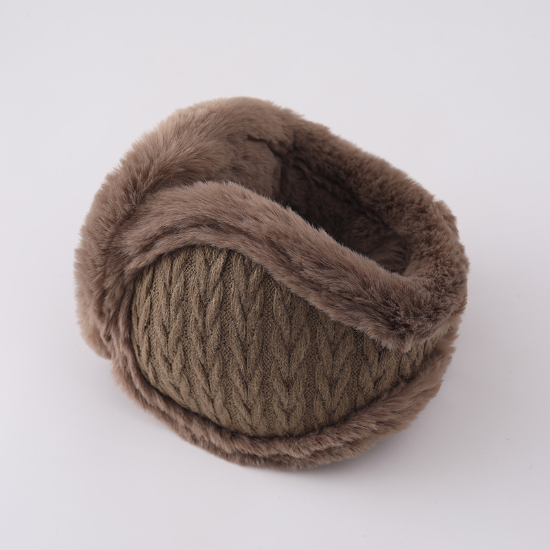 Ζεστές ωτοασπίδες για χειμερινά αυτιά Ζεστές πλεκτές οκταψήφιες πτυσσόμενες οπίσθιες θήκες αυτιών Ζεστές ωτοασπίδες για φθινοπωρινές και χειμερινές χρήσεις