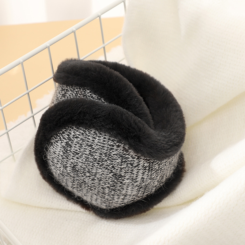 Ζεστές ωτοασπίδες για χειμερινά αυτιά Ζεστές πλεκτές οκταψήφιες πτυσσόμενες οπίσθιες θήκες αυτιών Ζεστές ωτοασπίδες για φθινοπωρινές και χειμερινές χρήσεις