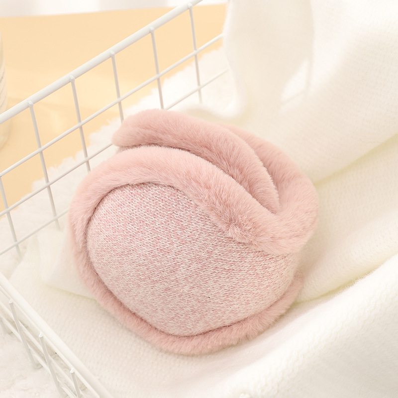 Ζεστές ωτοασπίδες για χειμερινά αυτιά Ζεστές πλεκτές οκταψήφιες πτυσσόμενες οπίσθιες θήκες αυτιών Ζεστές ωτοασπίδες για φθινοπωρινές και χειμερινές χρήσεις