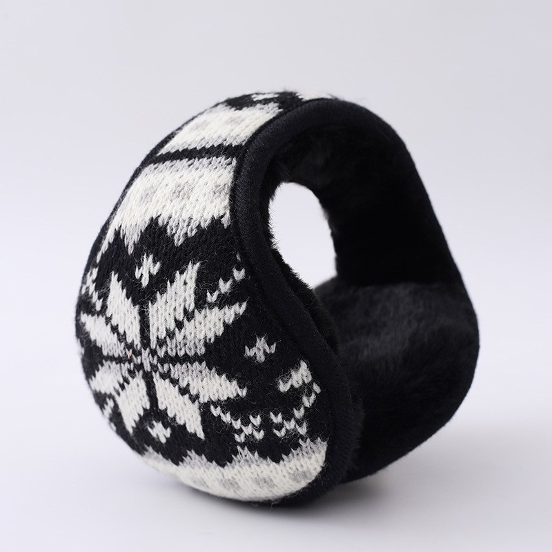 Ζεστές ωτοασπίδες για χειμερινά αυτιά Ζεστές πλεκτές οκταψήφιες πτυσσόμενες οπίσθιες θήκες αυτιών Ζεστές ωτοασπίδες για φθινοπωρινές και χειμερινές χρήσεις