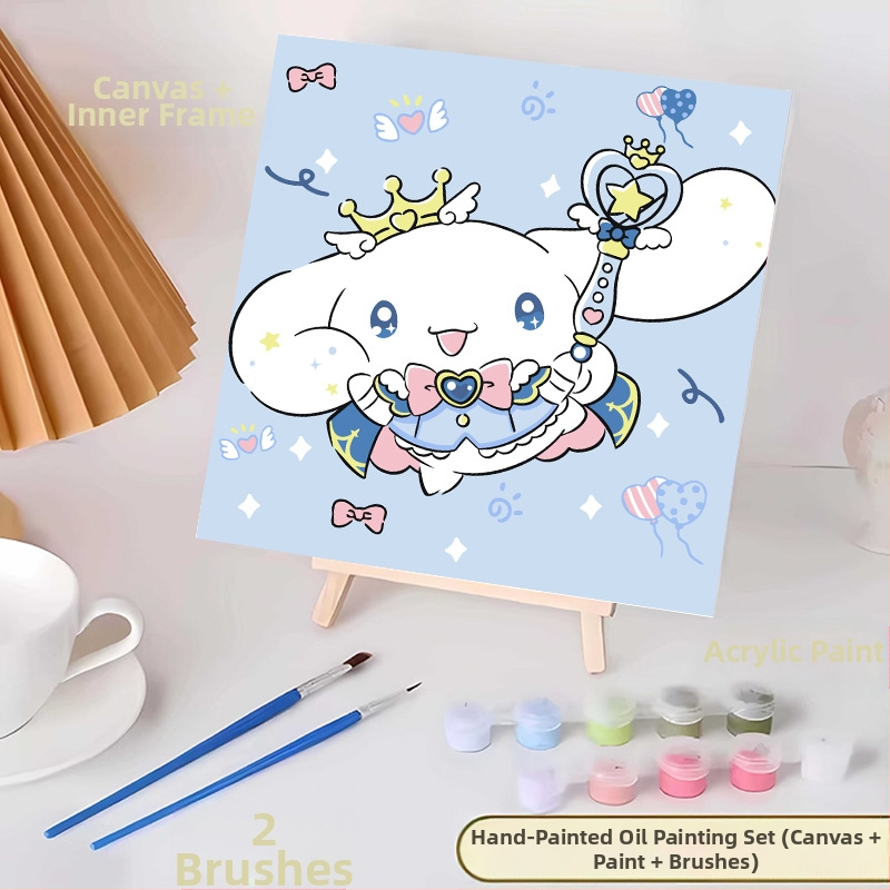 20*20 Παιδική Ψηφιακή Ελαιογραφία Παρτίδα Κινούμενα Σχέδια Χρωματισμός Ελαιογραφία Κινούμενα Σχέδια Χειροποίητη Γεμιστή Ελαιογραφία Diy Χρωματισμός Ζωγραφική