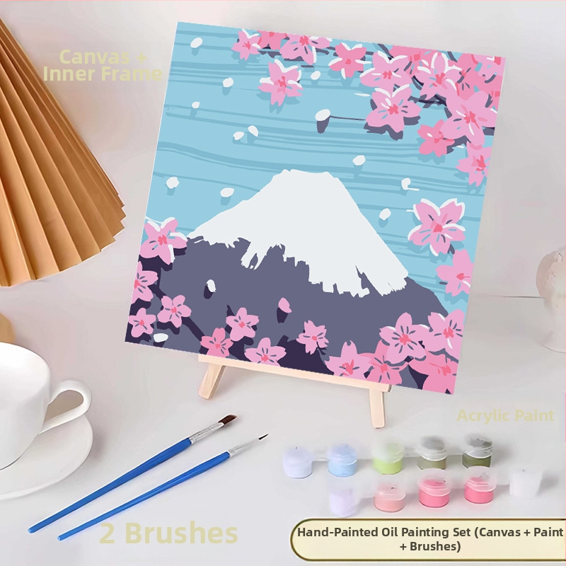 20*20 Παιδική Ψηφιακή Ελαιογραφία Παρτίδα Κινούμενα Σχέδια Χρωματισμός Ελαιογραφία Κινούμενα Σχέδια Χειροποίητη Γεμιστή Ελαιογραφία Diy Χρωματισμός Ζωγραφική