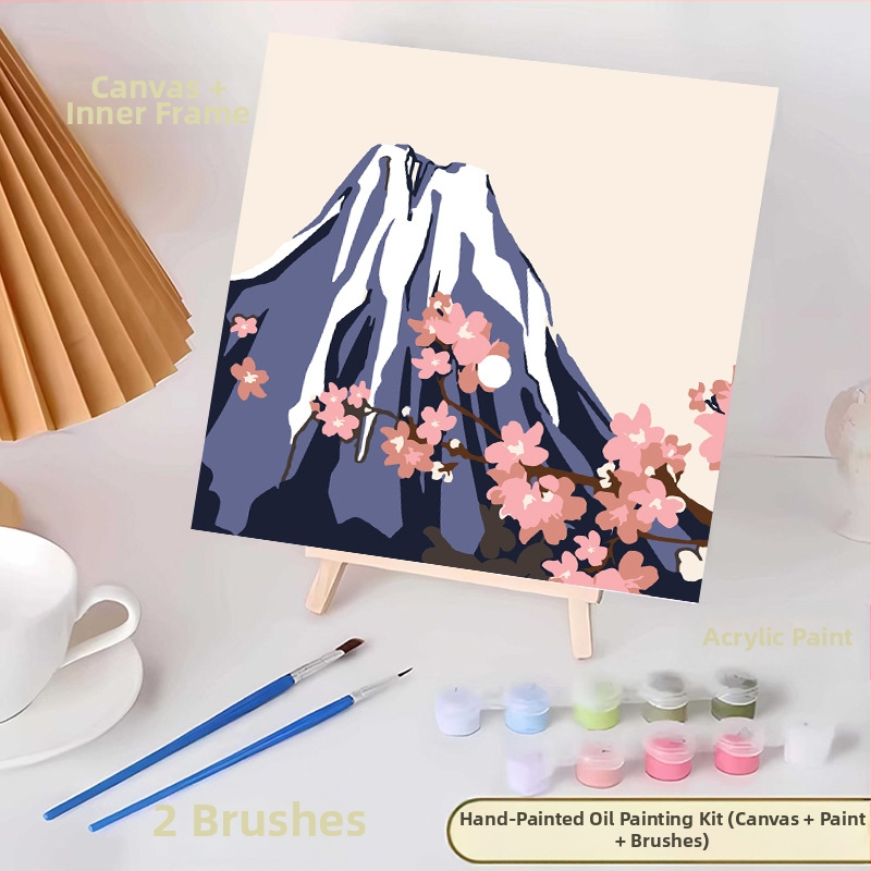 20*20 Παιδική Ψηφιακή Ελαιογραφία Παρτίδα Κινούμενα Σχέδια Χρωματισμός Ελαιογραφία Κινούμενα Σχέδια Χειροποίητη Γεμιστή Ελαιογραφία Diy Χρωματισμός Ζωγραφική