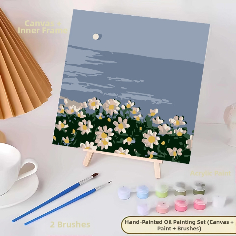 20*20 Παιδική Ψηφιακή Ελαιογραφία Παρτίδα Κινούμενα Σχέδια Χρωματισμός Ελαιογραφία Κινούμενα Σχέδια Χειροποίητη Γεμιστή Ελαιογραφία Diy Χρωματισμός Ζωγραφική