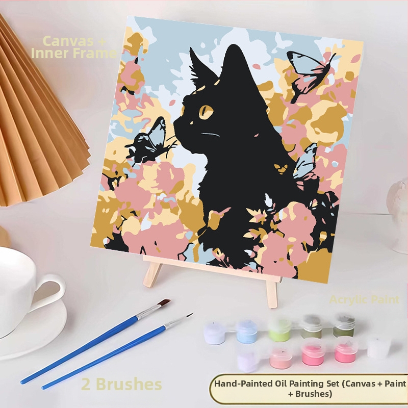 20*20 Παιδική Ψηφιακή Ελαιογραφία Παρτίδα Κινούμενα Σχέδια Χρωματισμός Ελαιογραφία Κινούμενα Σχέδια Χειροποίητη Γεμιστή Ελαιογραφία Diy Χρωματισμός Ζωγραφική