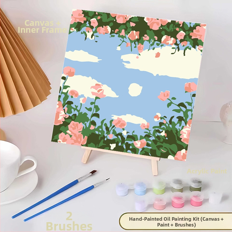 20*20 Παιδική Ψηφιακή Ελαιογραφία Παρτίδα Κινούμενα Σχέδια Χρωματισμός Ελαιογραφία Κινούμενα Σχέδια Χειροποίητη Γεμιστή Ελαιογραφία Diy Χρωματισμός Ζωγραφική