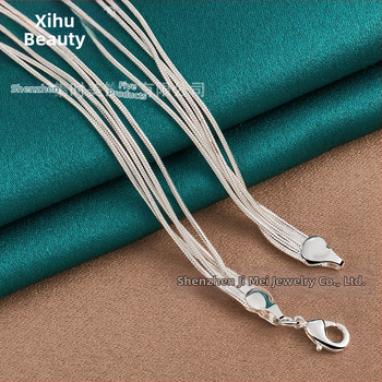 West Lake Beauty Γεωμετρικό Μεταλλικό Κολιέ με Χάντρες