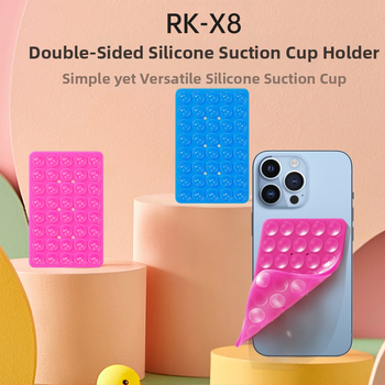 Telefonikorraldus kahekordse silikoonist vaakumiga – puurimata seina jaoks, isekleepuv tagakülg