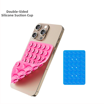 Telefonikorraldus kahekordse silikoonist vaakumiga – puurimata seina jaoks, isekleepuv tagakülg