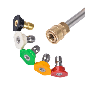 Augstspiediena pistoles galva ūdens strūklai – metāla sakausējums, 4500 psi, izsmidzināšanas attālums 5–10 m, svars 0,95 kg