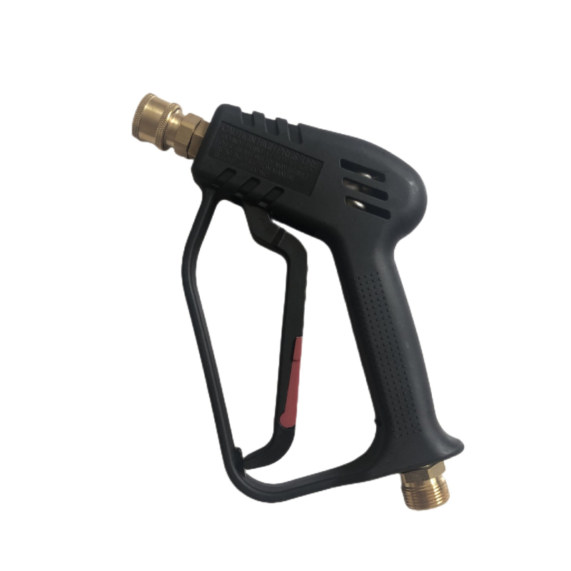 SZ-0090 Augstspiediena automašīnu mazgāšanai paredzēta ūdens pistole, vara galva, inženierplastmasas korpuss, 4000 psi, izsmidzināšanas attālums 1–10 m