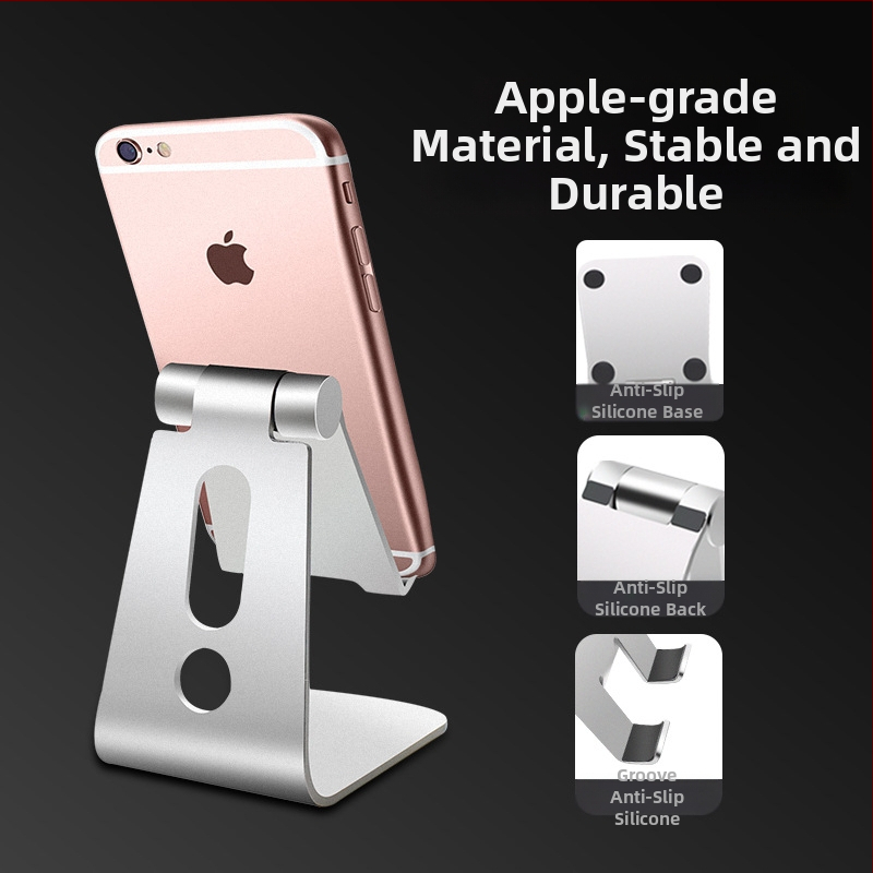 HYDUODUO S1 Kovový držiak na telefón, univerzálny, prispôsobiteľný