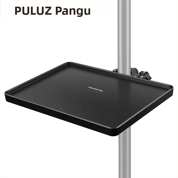 Mitmekülgne kolmjalaline põrandastatiiv livestreami jaoks, helikaardi plaat ja telefonihoidik; Bränd: PULUZ/Fat Cow; Mudel: PU626B; Materjal: Plastik; Kaal: 0.504 kg; Rakendatav: Üldotstarbeline