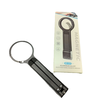 MagSafe-kompatibilis telefon-tartó – asztali forgó tripod a fényképezéshez és élő közvetítéshez (alumíniumötvözet; MagSafe kompatibilitás; 360° forgás; asztali rögzítés; hordozható dizájn)