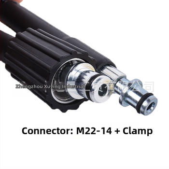 Xuying M22-14 заключващ високонапорен маркуч за измиване на автомобили, Тефлон, домашна водопроводна тръба, произход Хенан