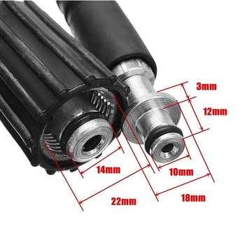 Xuying M22-14 заключващ високонапорен маркуч за измиване на автомобили, Тефлон, домашна водопроводна тръба, произход Хенан