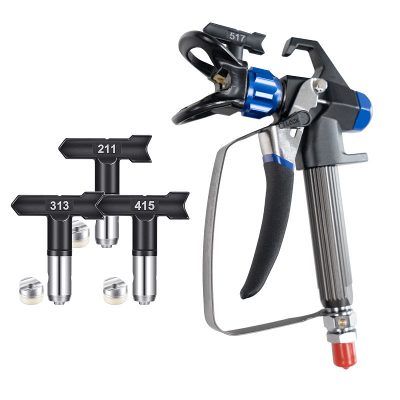 Bezoro purškimo pistoleto purkštuko laikiklis, suderinamas su latekso dažais, prieinami privatūs prekių ženklai