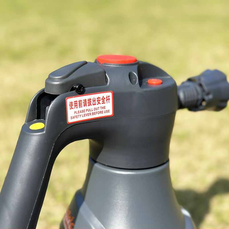 FX Електрическа пяна пръскачка за автомивка – безжично зареждане, високо налягане, струя във форма на вентилатор, PP материал