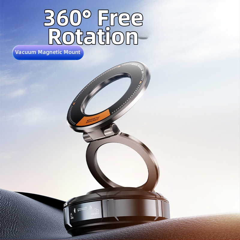 Μαγνητικός φορέας τηλεφώνου αυτοκινήτου με κύπελλο κενού, βάση ταμπλό, αυτόματη πρόσδεση, ευρεία συμβατότητα