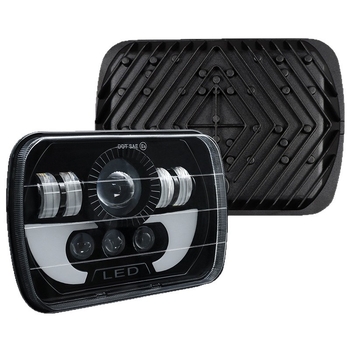 Faruri LED de lucru, în formă de coarne Wrangler, compatibil universal, 9-36V, IP67, 3500 lm, 30000 h