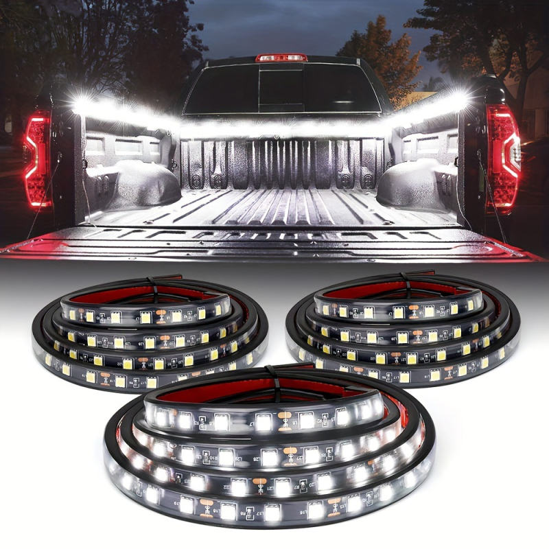 Светлини за багажника на пикапа с LED5050, 10W, 12V DC, 500 lm, живот 10 000 ч, управление с трипосочен превключвател