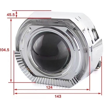 LED Angel Eye kate, ruudukujuline, integreeritud kate, 12V, 5W, ühe-osaline
