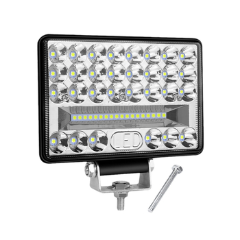Automobiļu LED darba gaismas – 48 LED, 144W, 9-80V, 7200LM, 6500K