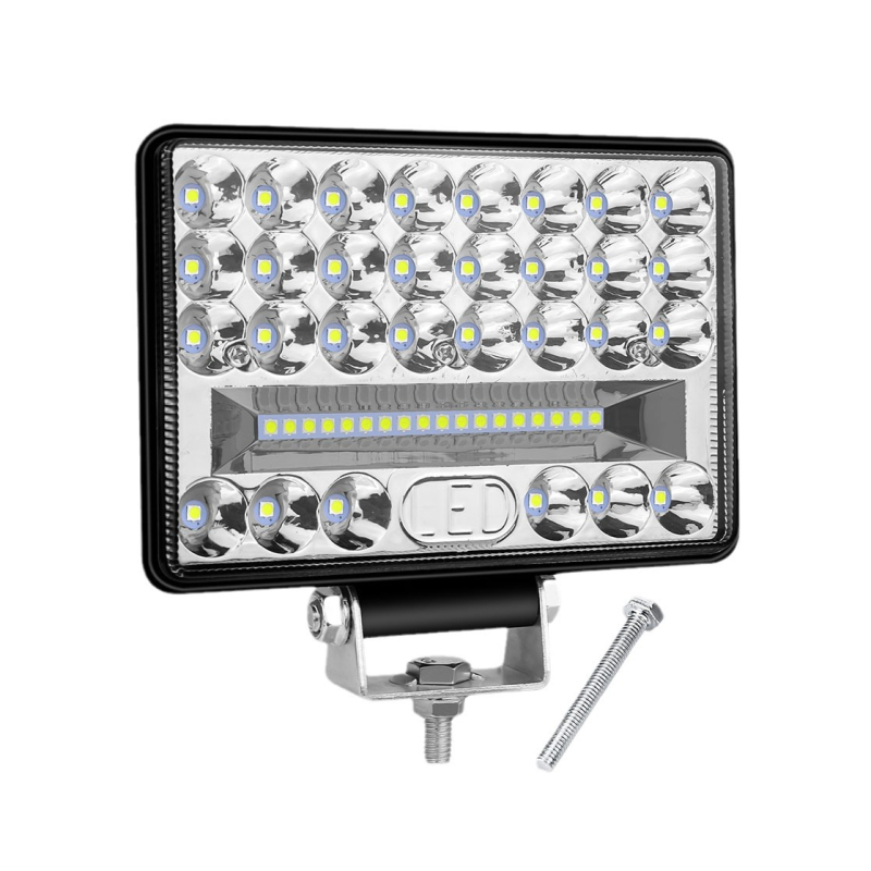 Automobiļu LED darba gaismas – 48 LED, 144W, 9-80V, 7200LM, 6500K