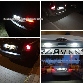 Ansamblu lampă plăcuță Volvo – LED, 12V, 2W, 30000h viață