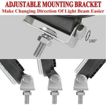 LED darba gaisma automobiļiem un motocikliem, 102 W, 12–24 V, 10200 lm, 6500 K, 50 000 h