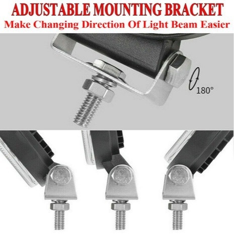 LED darba gaisma automobiļiem un motocikliem, 102 W, 12–24 V, 10200 lm, 6500 K, 50 000 h