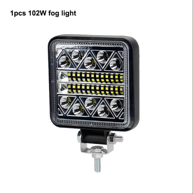 LED darba gaisma automobiļiem un motocikliem, 102 W, 12–24 V, 10200 lm, 6500 K, 50 000 h