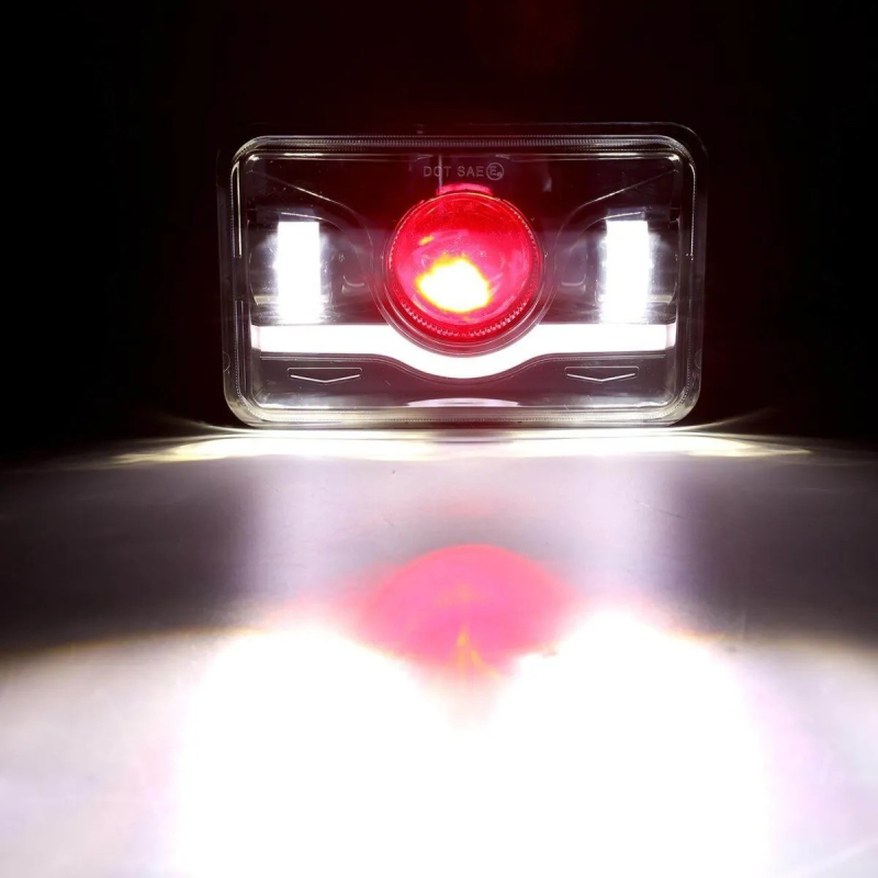 asll LED priekšējā luktura 45W, 12V DRL, Modelis 2