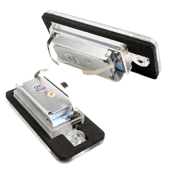 LED numbrimärgi lamp Audi A3/S3/A4/A6/C6/A8/Q7/RS4/RS6 - 12V, 3.48W, 6500K, 50 000 tundi