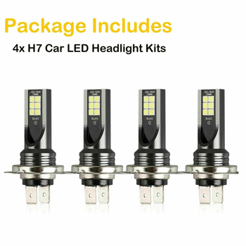 Auto LED miglas lukturi 12SMD 3030, 6000K, 2000LM, 12-24V, 100W