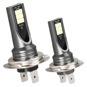Auto LED miglas lukturi 12SMD 3030, 6000K, 2000LM, 12-24V, 100W