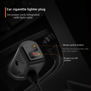 Lumină COB montată pe vehicul cu avertizare cu LED cu patru fețe, model JSD12/15, carcasă din aluminiu+PC, sursă LED, durată de viață 50000h