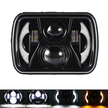 Far LED off-road pentru vehicule, 60W, 6000lm, 9-36V, IP68, carcasă din aluminiu, fascicul spot, universal