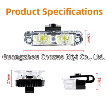 Sõiduki restide LED hoiatusvalgus juhtmevaba kaugjuhtimisega, kaks LED-d, 1-8 LED konfiguratsioon, ABS+LED (12V, 16W, 0.3A)