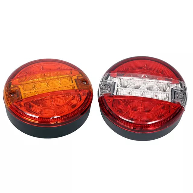 LED hátsó lámpa teherautókhoz és utánfutókhoz, modell CR-A-053, 2W, 12V, 0,2A, műanyag ház