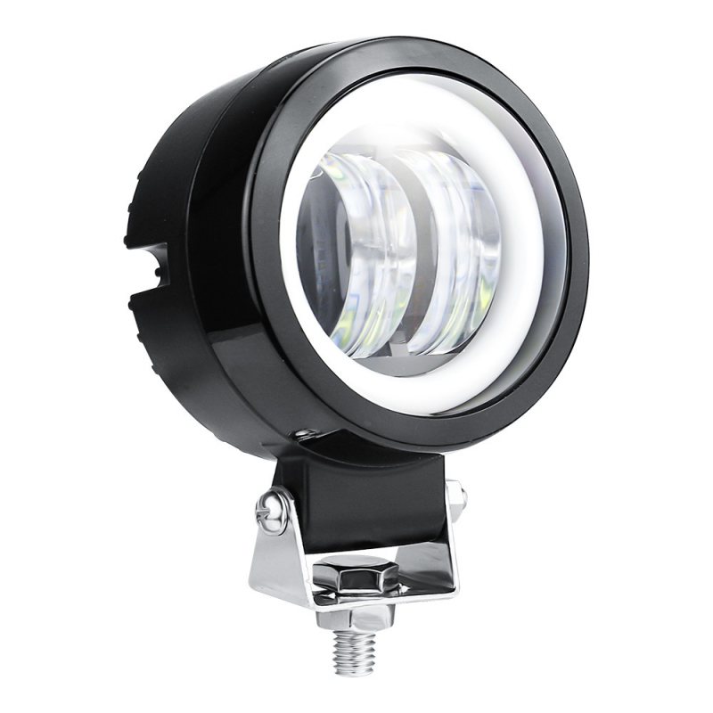 LED работна светлина за мотоциклет, модел 7D, 20W, 1800 lm, Cree светодиод, 12V