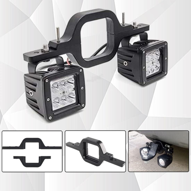 Офроуд държач за прожектор за теглич на пикап с работна светлина и задно осветление — Марка W; Обработка по заявка: Не; Лицензирана частна марка: Не