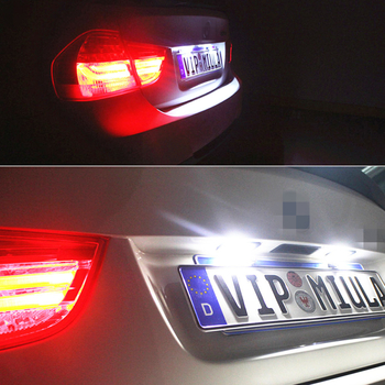 Lampă LED pentru plăcuța de înmatriculare BMW E39/E82, 12V, 5W, 2835 LED, 8000K, 500000h