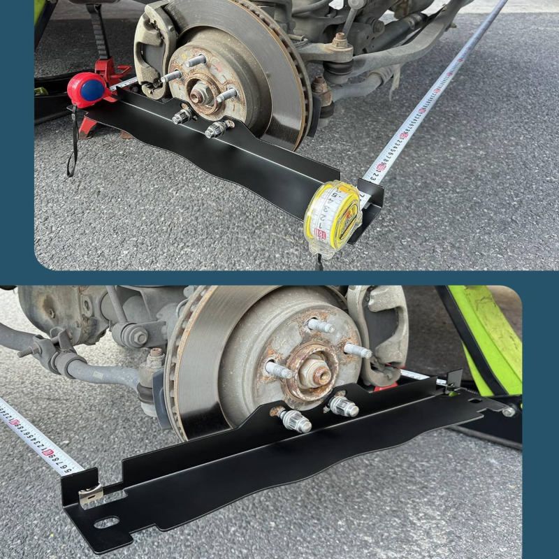 Kerékegyenesítő eszköz – masszív lemez toe-igazításhoz