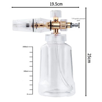 Anlu Shi putas pūšļsprūdu pistole automašīnu mazgāšanai ar alumīnija galvu un alumīnija rokturi, izsmidzināšanas diapazons 5-10, ūdens spiediens 4-8, svars 460 g