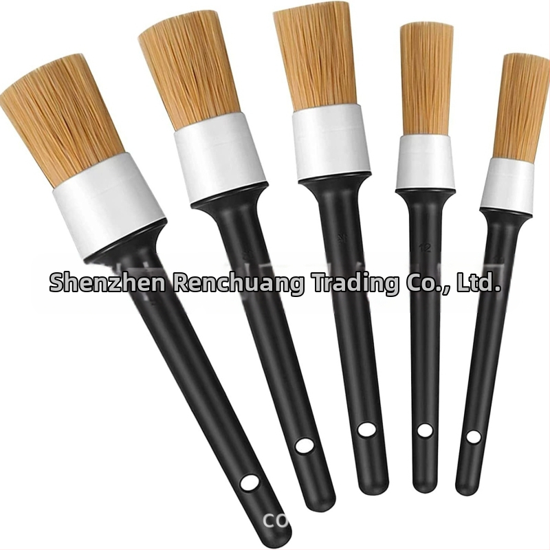 Automobiļa mazgāšanas birste ar sajauktām šķiedrām — 3–5 gabalu komplekts iekšējai un ārējai tīrīšanai