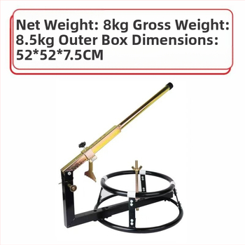 Motoki rehvi demonteerimise tööriist, manuaalne, ümmargune disain, lihtne rehvi koorija, laialdaselt sobiv