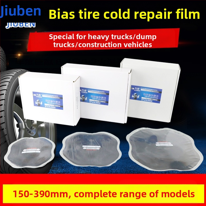 Nine Books rehvi parandamiseks film – üheksaosaline külmremontide komplekt autobusidele ja kaubikutele