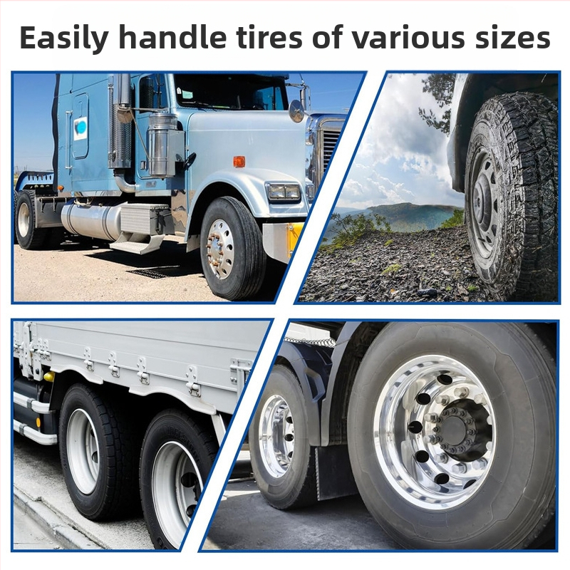 Nástroj na demontáž a opravu pneumatík — niklovaná oceľ + hliníková zliatina, univerzálny