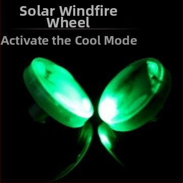 LED светлина за клапан на гума за автомобили и мотоциклети, слънчево захранване, RGB LED, универсално монтиране на джантата